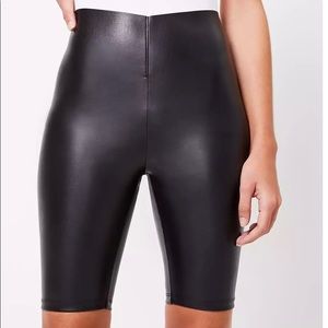 🔥🔥Vegan Leather Body contouring-biker shorts..